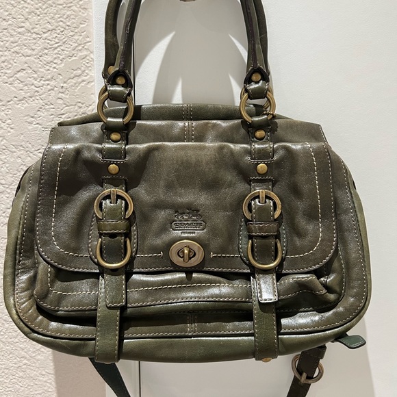 PRELOVED AUTHENTIC COACH LEGACY HANDBAG/PURSE - Picture 4 of 6